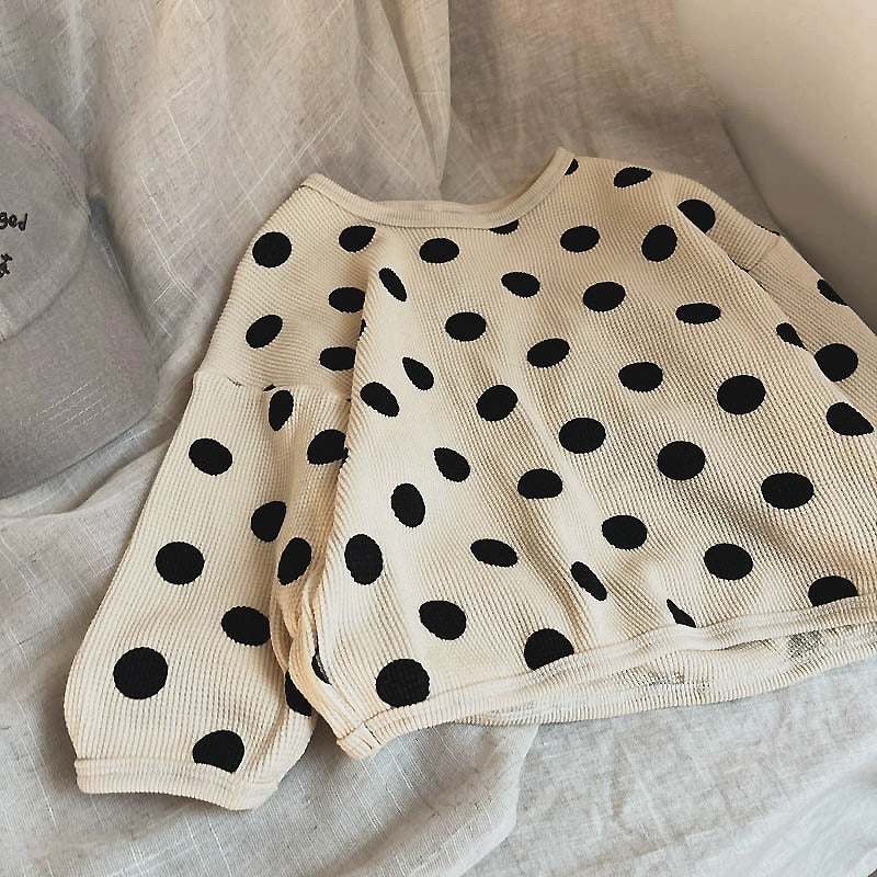 Dot Waffle Long Sleeve