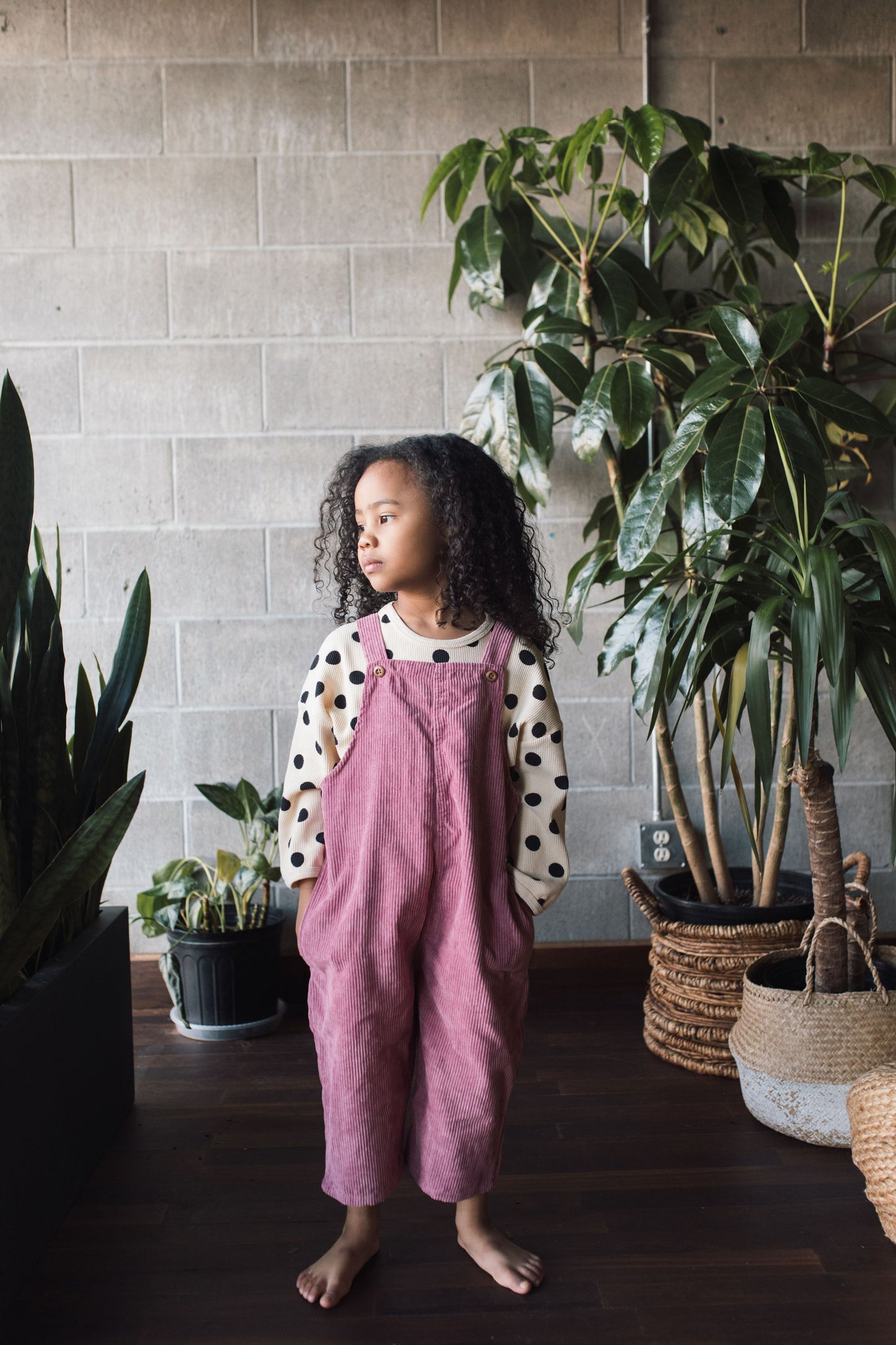 Dot Waffle Long Sleeve